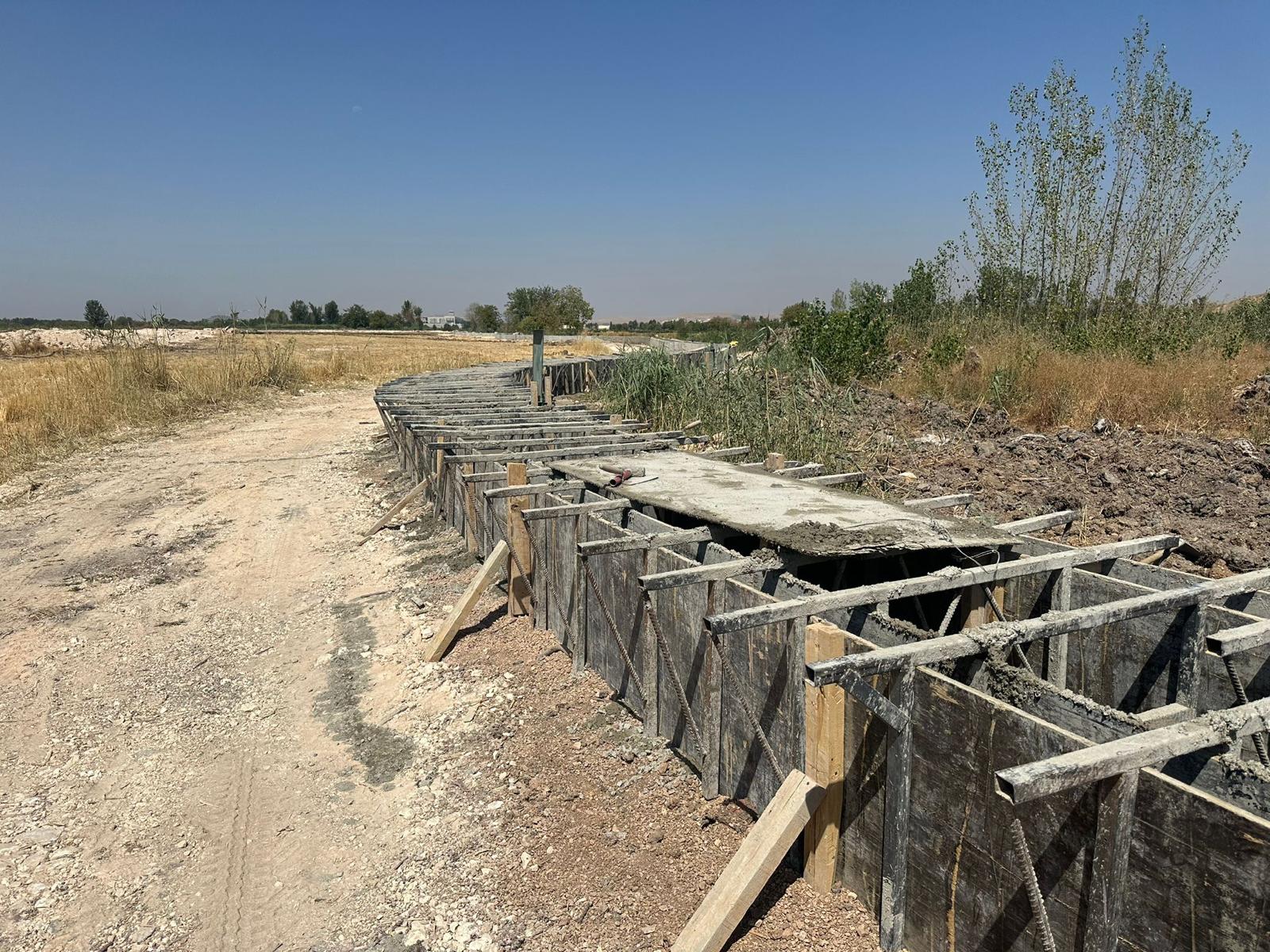 OĞUZELİ İLÇESİ YEŞİLKENT SULAMA İNŞAATI
